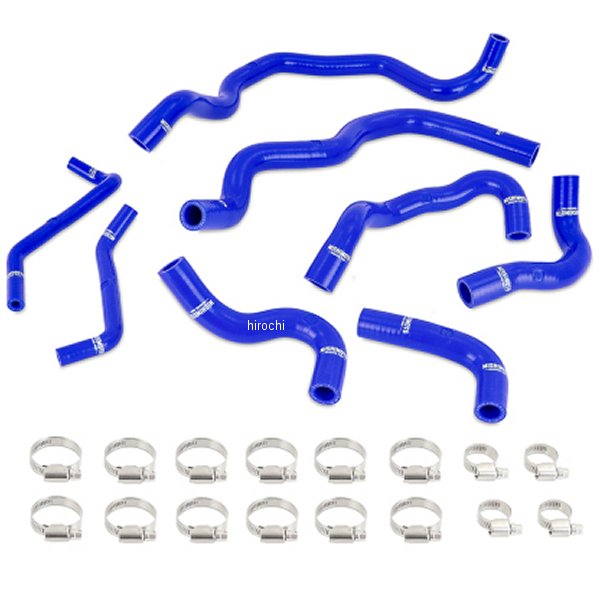 Mishimoto 16年以降 Infiniti Q50/Q60 3.0T Ancillary クーラント ホースキット 青