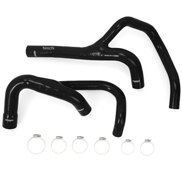 Mishimoto 13年-14年 ダッジ Ram 6.7L カミンズ シリコン ラジエーター ホースキット 黒