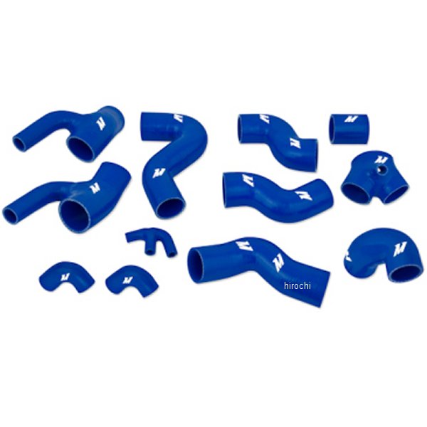 Mishimoto 97年-02年 Audi S4 ターボ シリコンホースキット 青