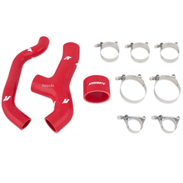 Mishimoto 06年-07年 スバル WRX シリコン インタークーラーホース 赤