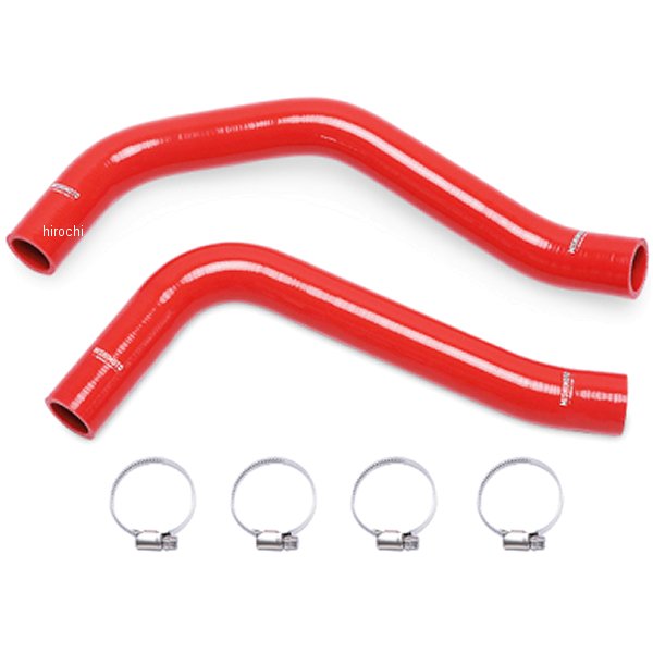Mishimoto 05年-15年 トヨタ タコマ 4.0L V6 シリコンホースキット 赤
