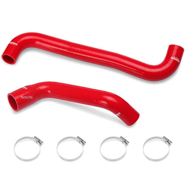 Mishimoto 05年-08年 Chevy コルベット/Z06 シリコンラジエーターホースキット 赤