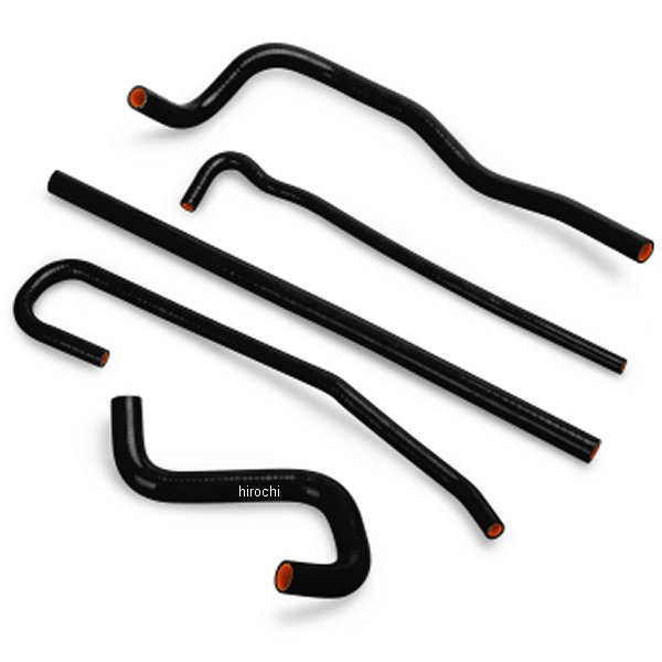 Mishimoto 97年-04年 Chevy コルベット/Z06 シリコン Ancillary ホースキット 黒