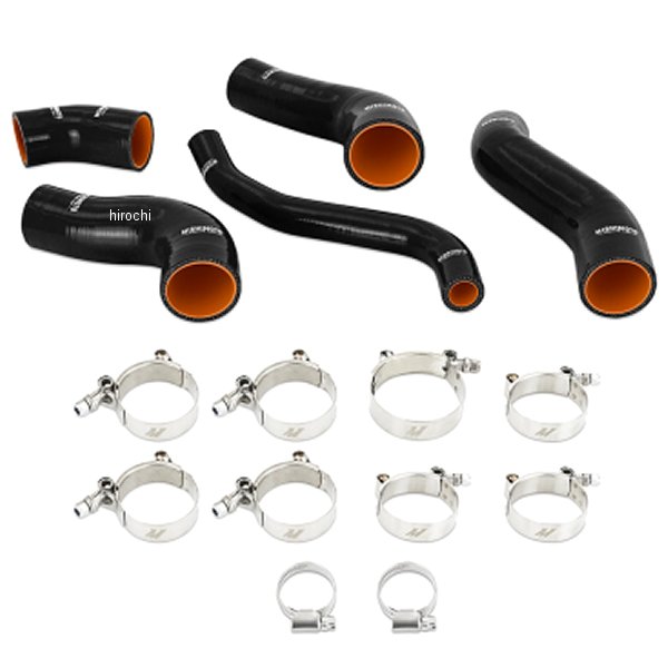 Mishimoto 13年-17年 ヒュンダイ ヴェロスター ターボ シリコン インタークーラーホースキット 黒