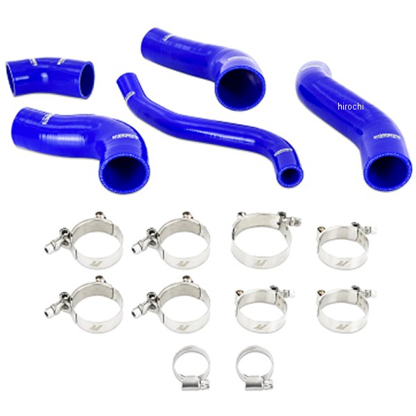 Mishimoto 13年-17年 ヒュンダイ ヴェロスター ターボ シリコン インタークーラーホースキット 青