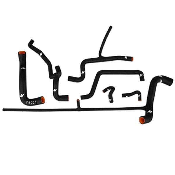 Mishimoto 92年-94年 フォルクスワーゲン Corrado VR6 シリコンホースキット 黒