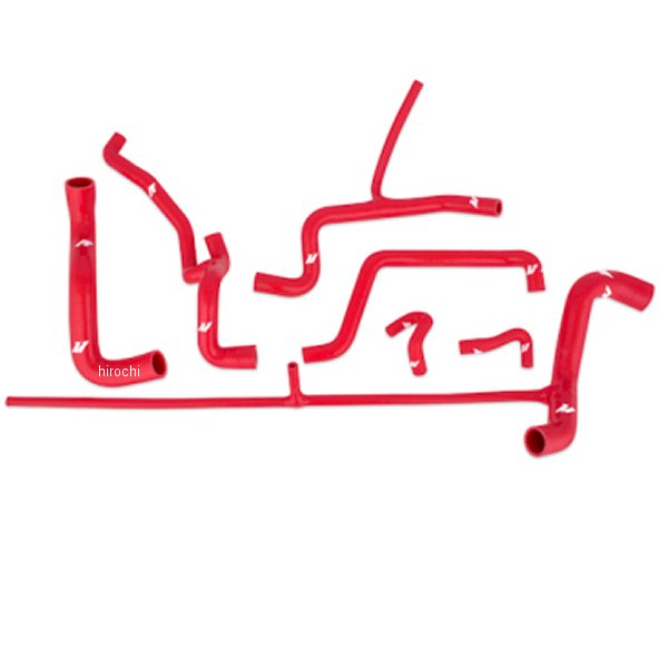 Mishimoto 92年-94年 フォルクスワーゲン Corrado VR6 シリコンホースキット 赤