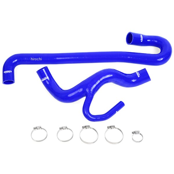 Mishimoto 12年以降 Jeep グランドチェロキー SRT8 6.4L V8 シリコンラジエーターホースキット 青