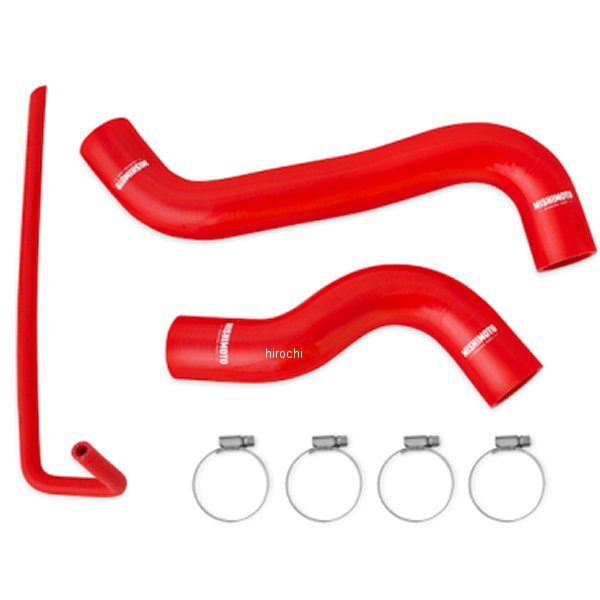 Mishimoto 15年以降 スバル WRX シリコン ラジエーター クーラント ホースキット 赤