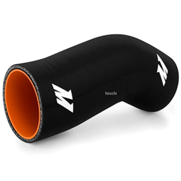 Mishimoto 01年-07年 スバル WRX シリコン 76mm エアボックスホース 黒