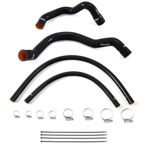 Mishimoto 91年-01年 Jeep チェロキー 4.0 シリコンホースキット 黒