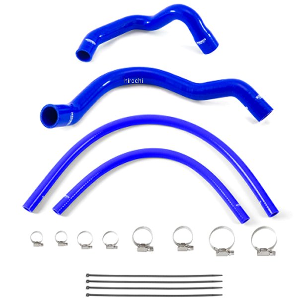 Mishimoto 91年-01年 Jeep チェロキー 4.0 シリコンホースキット 青