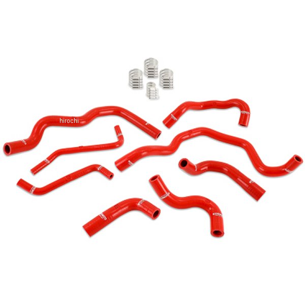 Mishimoto 23年以降 日産 Z シリコン Ancillary クーラント ホースキット 赤