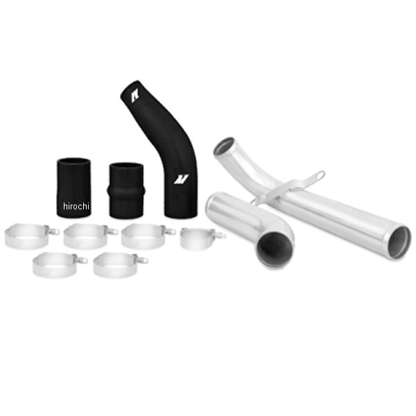 Mishimoto 08年以降 三菱 Lancer Evolution X アッパー インタークーラーパイプ キット 黒