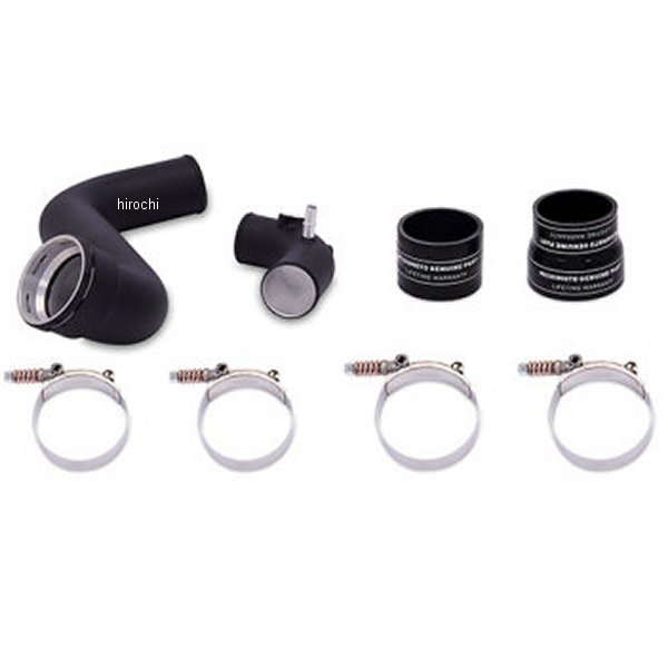 Mishimoto 11年-14年 フォード F-150 3.5L エコブースト コールドサイド インタークーラーパイプキット リンクルブラック