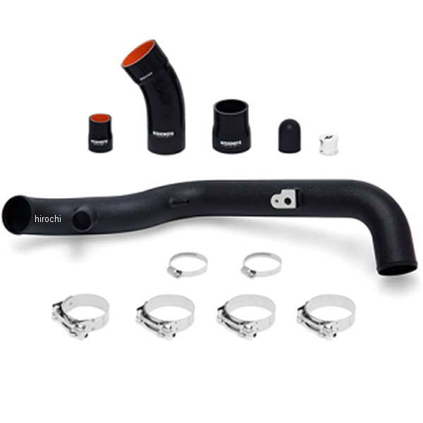 Mishimoto 14年以降 フォード Fiesta ST コールドサイドインタークーラーパイプ キット リンクルブラック