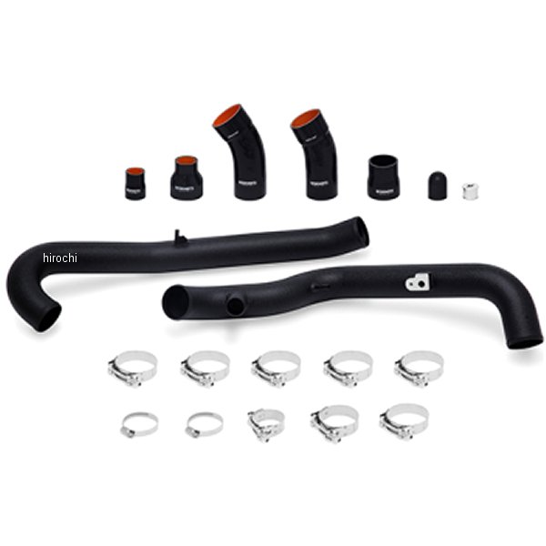 Mishimoto 14年以降 フォード Fiesta ST インタークーラーパイプ キット リンクルブラック