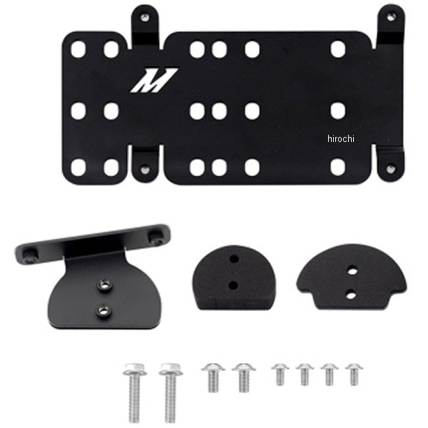 Mishimoto 19年-21年 シボレー 1500 牽引フック ライセンスプレート リロケーション ブラケット