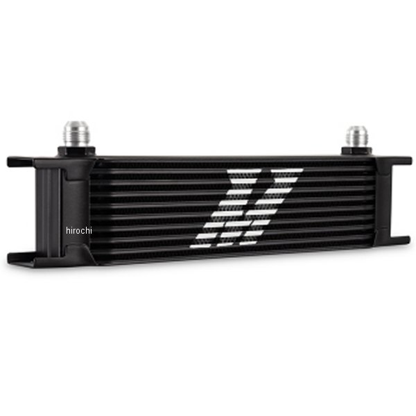 Mishimoto ユニバーサル -8AN 10 Row オイルクーラー 黒