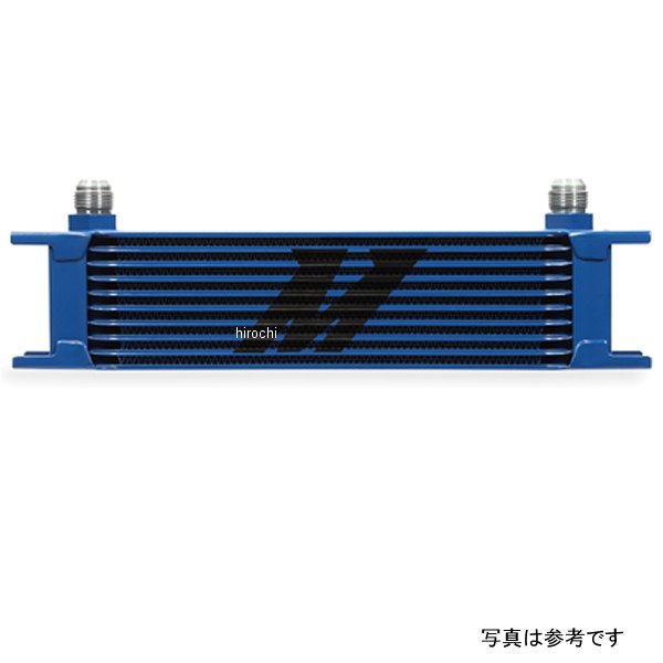 Mishimoto ユニバーサル 10 Row オイルクーラー 青
