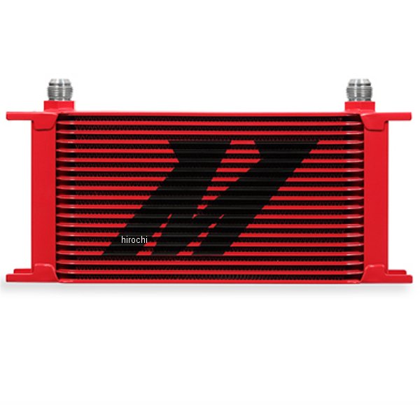 Mishimoto ユニバーサル 19 Row オイルクーラー 赤
