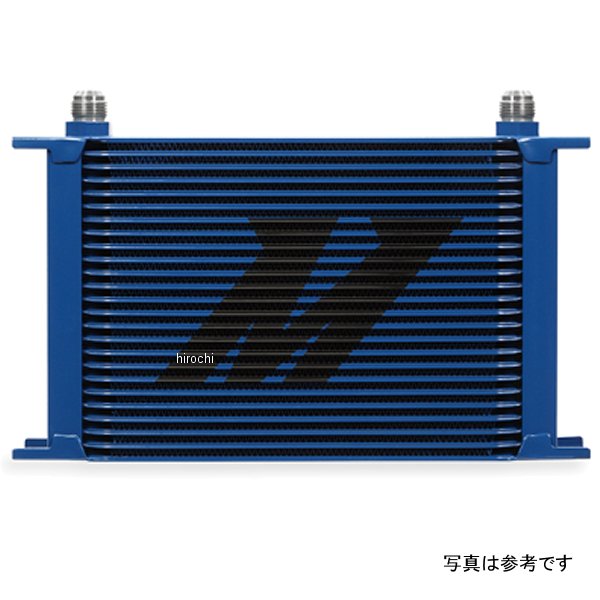 Mishimoto ユニバーサル 25 Row オイルクーラー 青