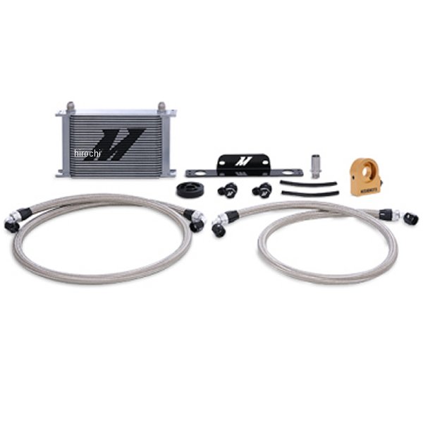 Mishimoto 10年-15年 シボレー カマロ SS サーモスタット オイルクーラーキット シルバー