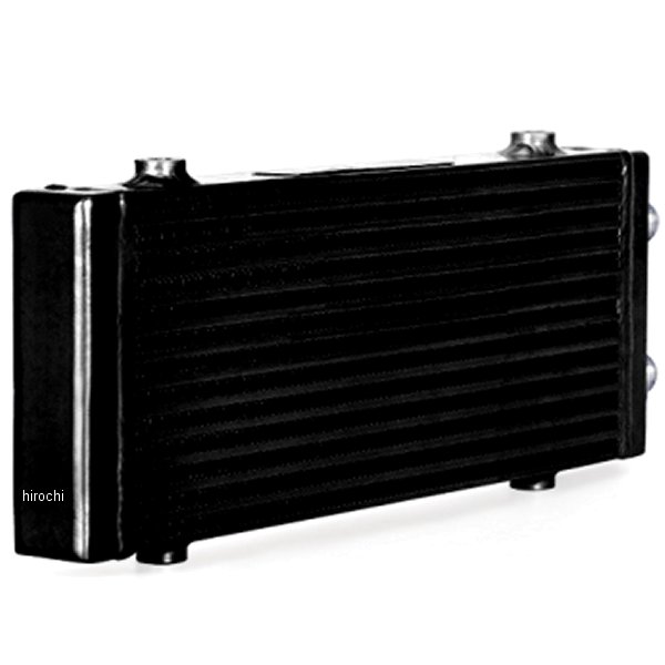 Mishimoto ユニバーサル ミディアムバー&プレート デュアルパス 黒 オイルクーラー