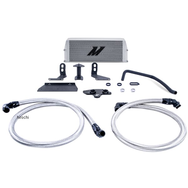 Mishimoto 11年-19年 フォード 6.7L パワーストローク パフォーマンス オイルクーラーキット シルバー