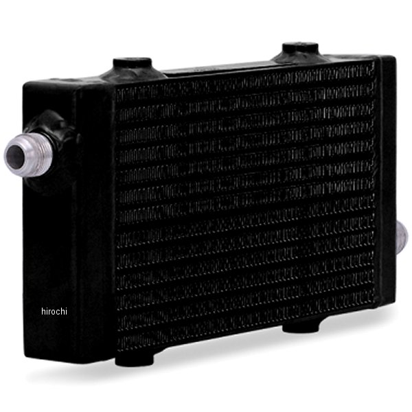 Mishimoto ユニバーサル スモール バー&プレート クロスフロー 黒 オイルクーラー