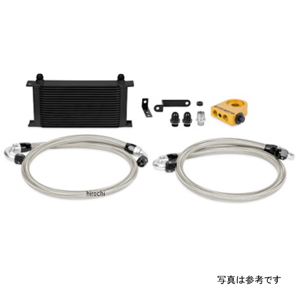 Mishimoto 08年-14年 WRX/STi サーモスタット オイルクーラーキット 黒