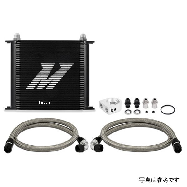 Mishimoto ユニバーサル オイルクーラーキット 34-Row 黒