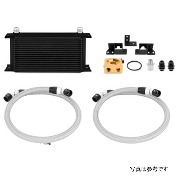 Mishimoto 07年-11年 Jeep ラングラー JK オイルクーラーキット サーモスタット 黒