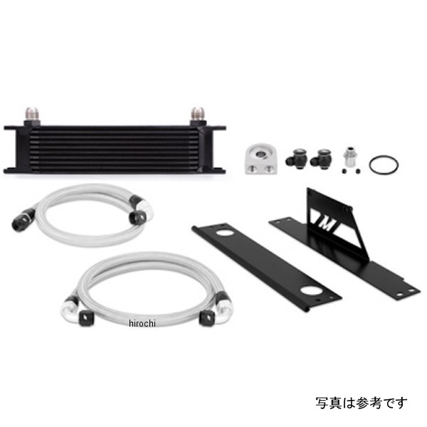 Mishimoto 01年-05年 スバル WRX/STi オイルクーラーキット 黒