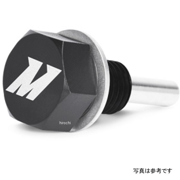 Mishimoto Magnetic オイルドレインプラグ M12 x 1.5 黒