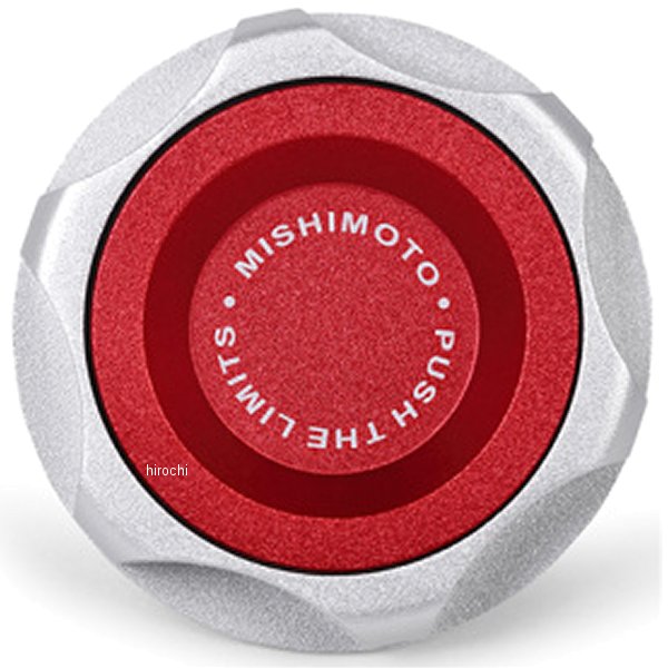 Mishimoto 15年以降 フォード マスタング エコブースト オイルフィラーキャップ 赤