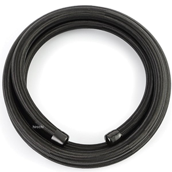 Mishimoto 10フィート ステンレススチール 編組ホース/ -6AN フィッティング 黒