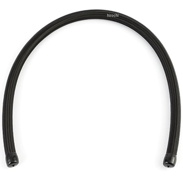 Mishimoto 3フィート ステンレススチール 編組ホース/ -6AN フィッティング 黒