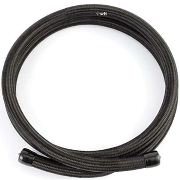 Mishimoto 6Ft ステンレススチール 編組ホース/ -6AN フィッティング 黒