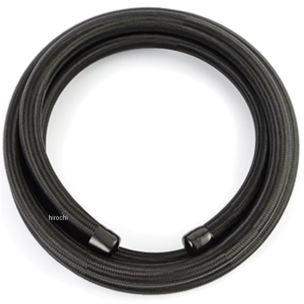 Mishimoto 10フィート ステンレススチール 編組ホース/ -10AN フィッティング 黒