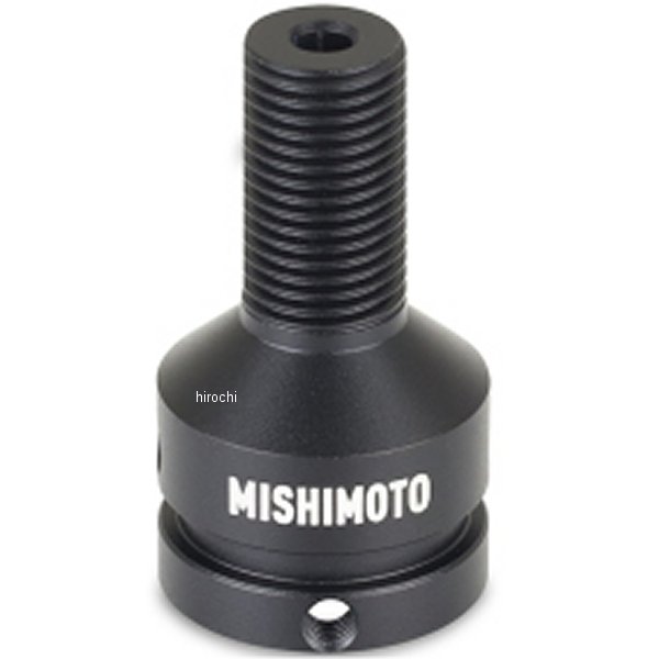 Mishimoto 非ねじ式シフターアダプターキット 黒