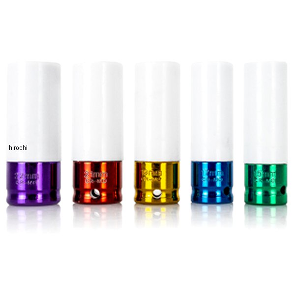 Mishimoto 1/2インチ ホイールナットソケットセット 5個入り