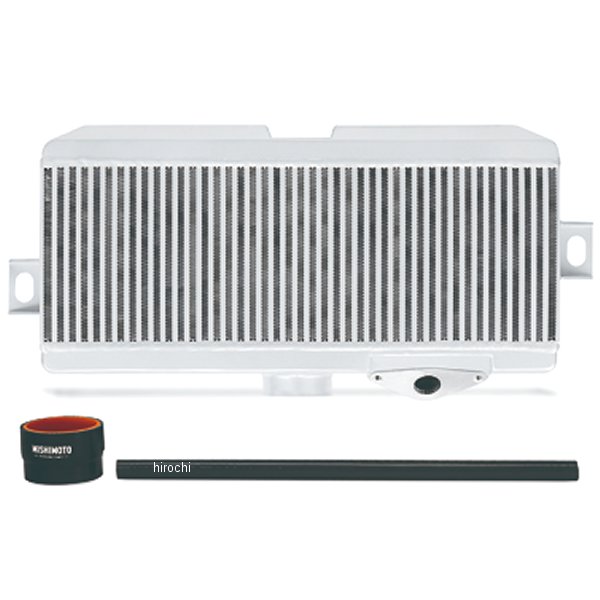 Mishimoto 08年-15年 スバル WRX STi トップマウント インタークーラーキット シルバー/ブラックホース