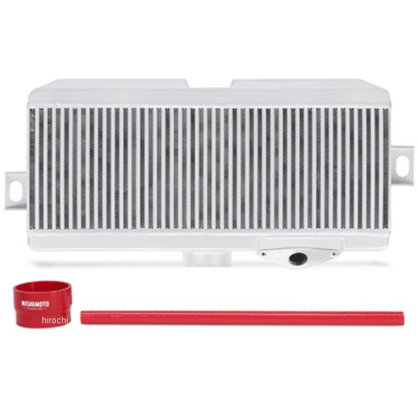 Mishimoto 08年-15年 スバル WRX STi トップマウント インタークーラーキット シルバー/レッドホース