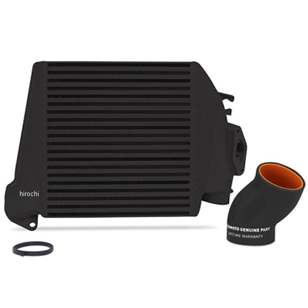 Mishimoto 08年-14年 スバル WRX トップマウント インタークーラーキット 黒/ブラックホース