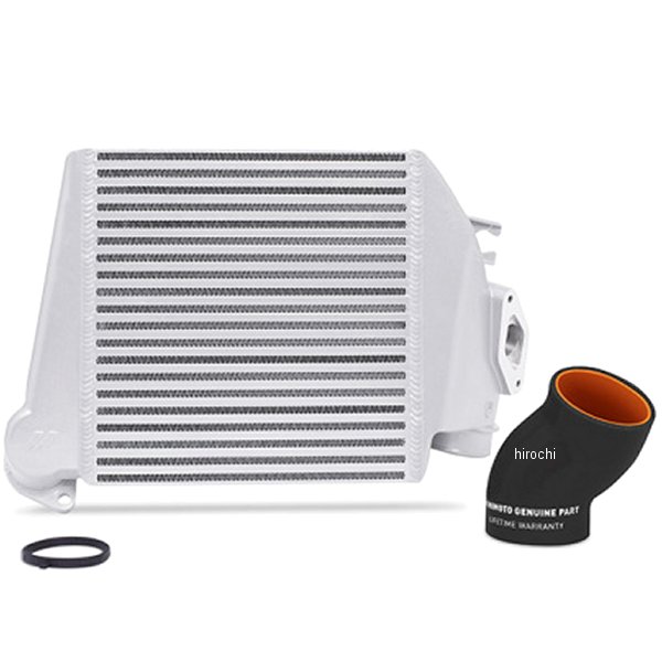 Mishimoto 08年-14年 スバル WRX トップマウント インタークーラーキット シルバー/ブラックホース