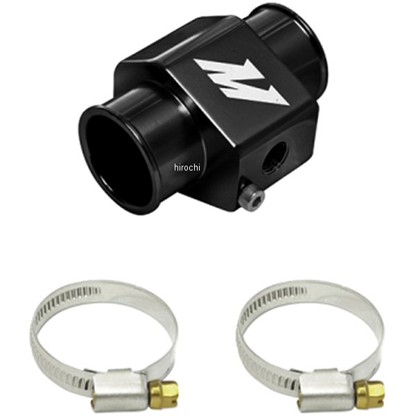 Mishimoto Water Temp. センサー アダプター30mm ブラック