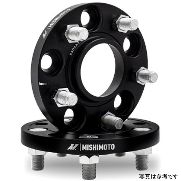 Mishimoto ホイール スペーサー 5X114.3/70.5/20/M14 黒