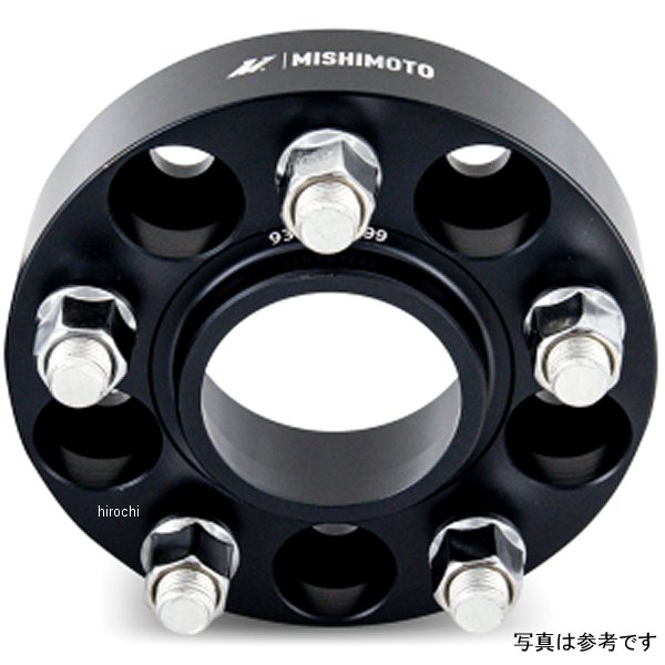 Mishimoto ホイール スペーサー 5x114.3 67.1 25 M12 黒