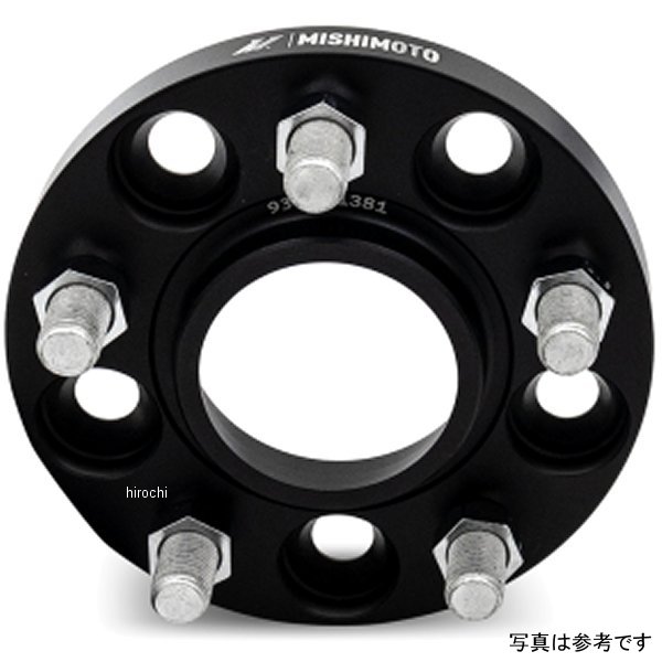 Mishimoto ホイール スペーサー 5x100 56.1 15 M12 黒